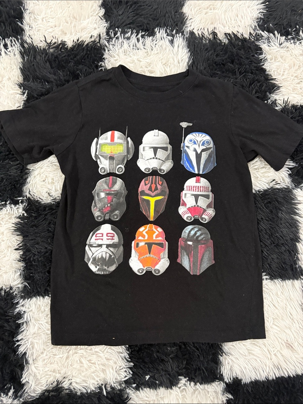 MAD Engine Kids Star Wars Helmet Graphic Tee - Multicolor Helmets